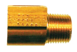 JMF Company 1/4 in. Flare X 1/8 in. D Male Brass Inverted Elbow