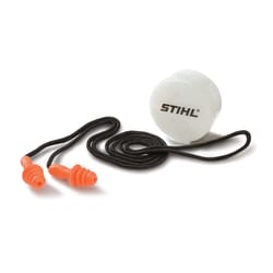 STIHL 27 dB Silicone Earplugs Orange 1 pair