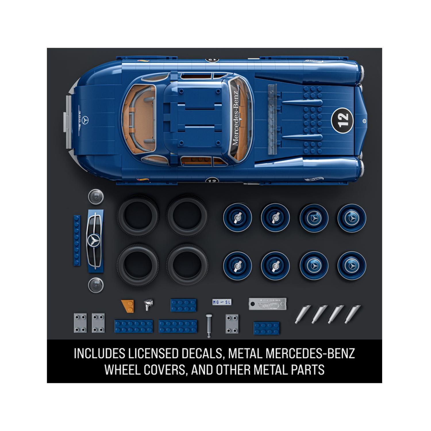 Hot Wheels Mega Premium Mercedes-Benz Building Set 1600 pc