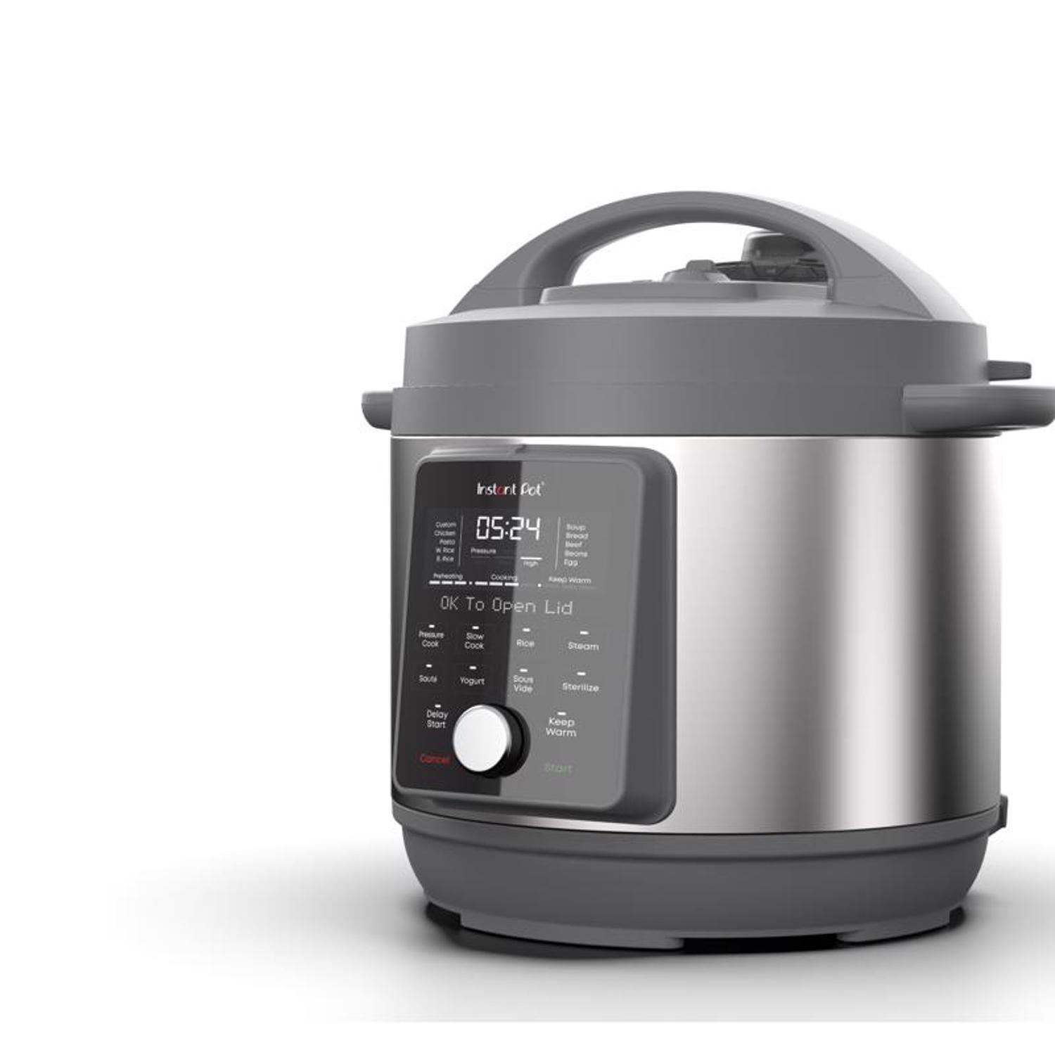 Instant Duo Plus Aluminum/Stainless Steel Digital Pressure Cooker 8 qt Black/Silver Sansujyuku sansujyuku.com