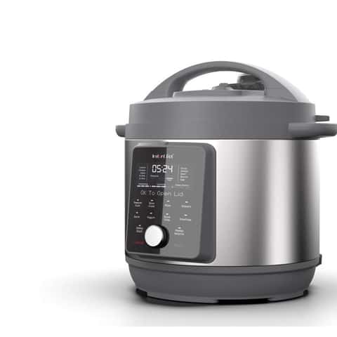 Power Pressure Cooker XL XL 10-Quart Electric Pressure, Slow, Rice Cooker,  Steamer & More, 7 One-Touch Programs, Silver