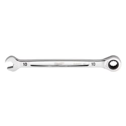 Milwaukee 10 mm X 10 mm 12 Point Metric Combination Wrench 6.5 in. L 1 pc