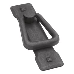 Hickory Hardware Old Mission Casual Ring Cabinet Pull 1-1/4 in. Antique finish Black 1 pk