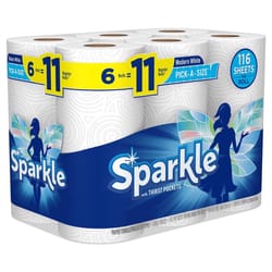 Sparkle Pick-A-Size Paper Towels 110 sheet 2 ply 6 pk