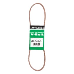 Mitsuboshi Super KB 3LK320 V-Belt 0.38 in. W X 32 in. L For Snow Blowers