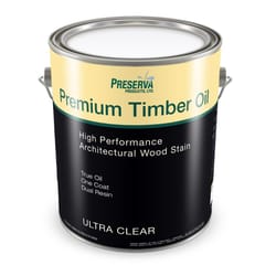 Preserva Premium Transparent Matte Ultra Clear Oil-Based Alkyd Penetrating Timber Oil 1 gal