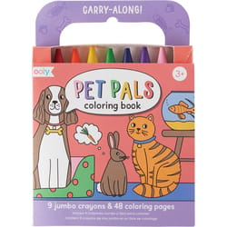 Ooly Assorted Color Crayons and Activity Sheets 1 pk