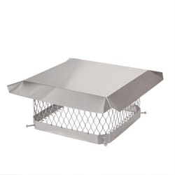 HY-C Shelter various in. Galvanized Stainless Steel Chimney Cover