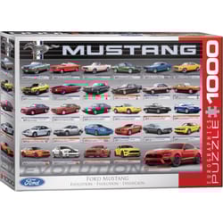Eurographics Ford Mustang Evolution Jigsaw Puzzle Multicolored 1000 pc