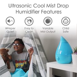 Crane Drop Ultrasonic 1 gal 500 sq ft Ultrasonic Humidifier