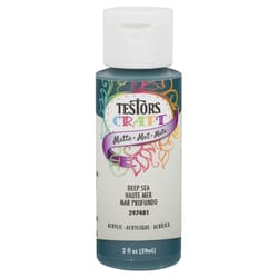 Testors Matte Deep Sea Craft Spray Paint 2 oz