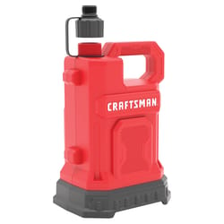 Craftsman 1/3 HP 2750 gph Thermoplastic Switchless Switch Bottom AC Submersible Utility Pump