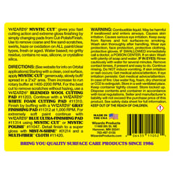 Wizards Mystic Cut Polishing Compound 1 gal