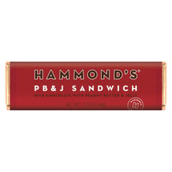 Hammond's Candies PB&J Sandwich Candy Bar 2.25 oz