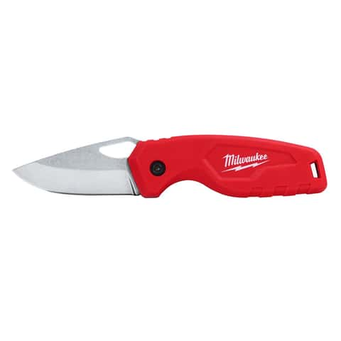 Milwaukee 6 in. Folding Compact Utility Knife Red 1 pc - Ace Hardware