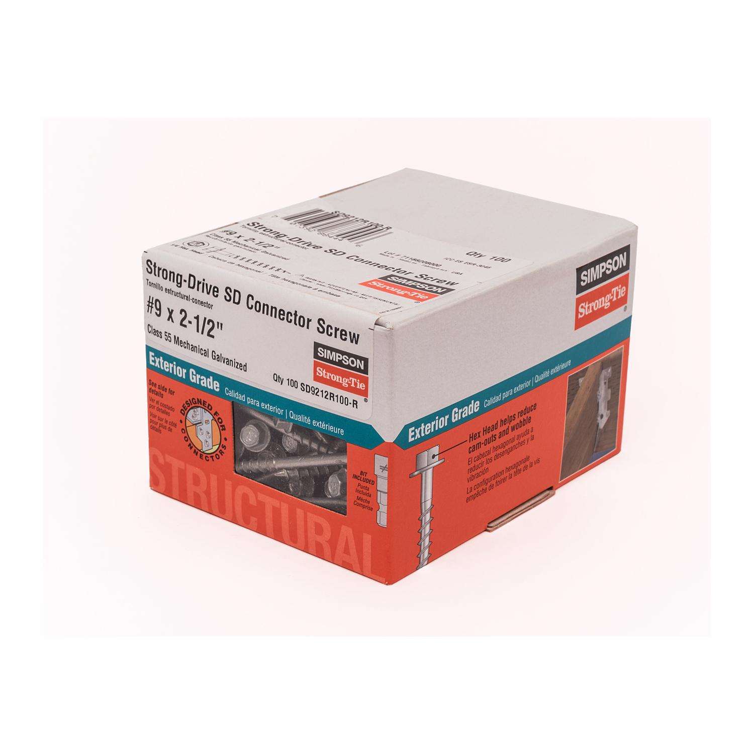 Simpson Strong-Tie Strong-Drive No. 9 Sizes X 2-1/2 in. L