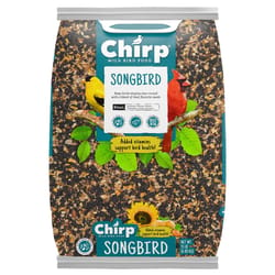Chirp Songbird Black Oil Sunflower Wild Bird Food 15 lb