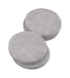 Shepherd Hardware Felt Self Adhesive Pad Gray Round 4 pk