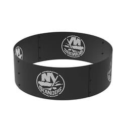 Blue Sky Outdoor Living NHL 12 in. H X 36 in. W Steel Round New York Islanders Fire Ring For Wood