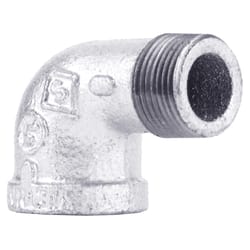 STZ Industries 1-1/4 in. FIP each X 1-1/4 in. D MIP Galvanized Malleable Iron 90 Degree Street Elbow