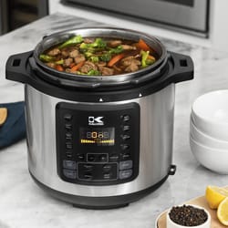 Kalorik 8 qt Silver Stainless Steel Programmable Multi-Cooker