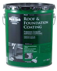 Black Jack  Gloss  Black  Asphalt  Roof And Foundation Coating  4.7 gal. 