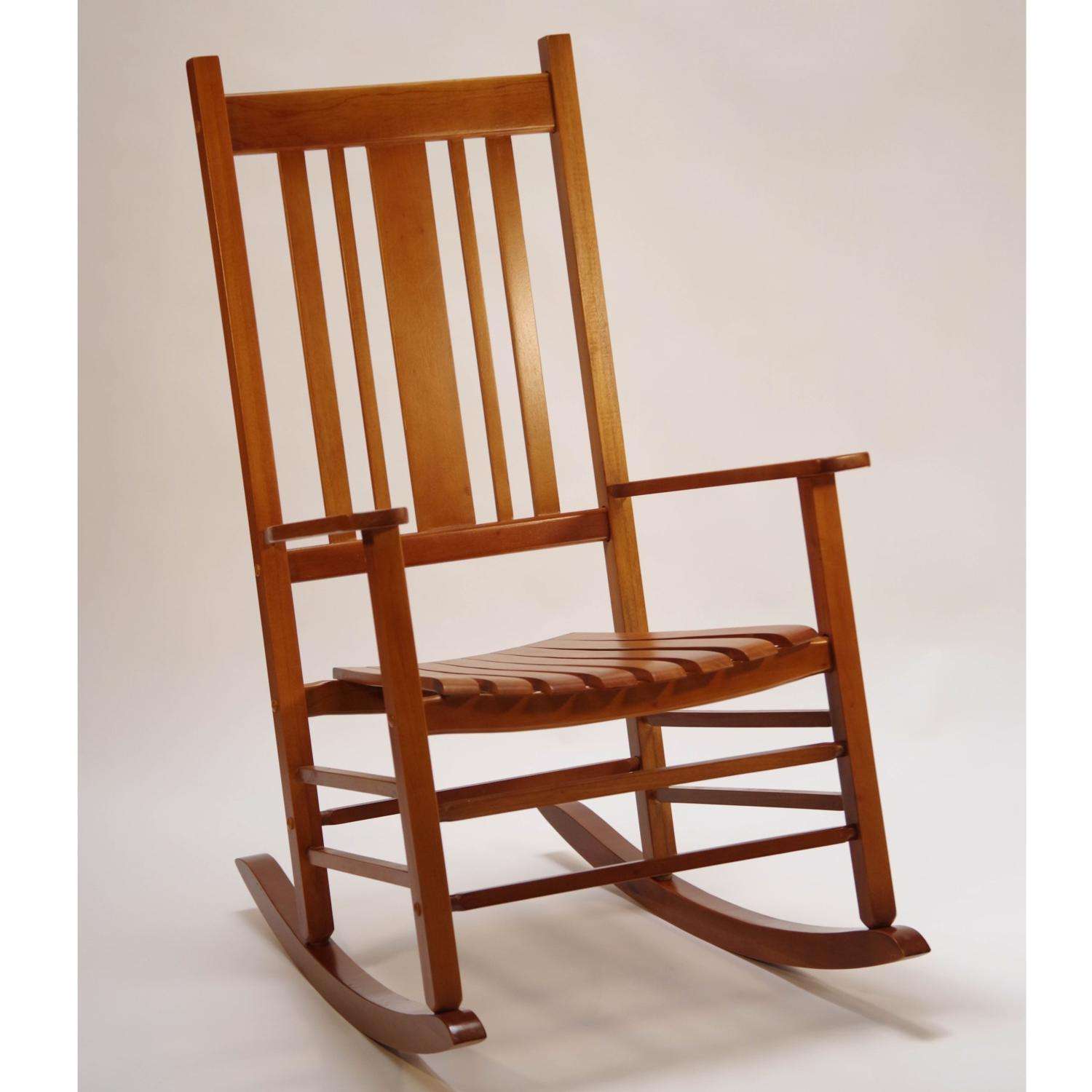 Jack Post Knollwood Natural Wood Frame Rocking Chair Ace Hardware