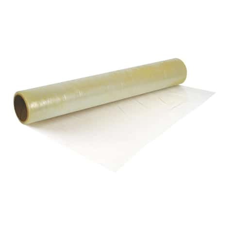 Transparent Vinyl Tape with Self-Adhesive. (3/4 inch x 50 ft, Clear Frost)