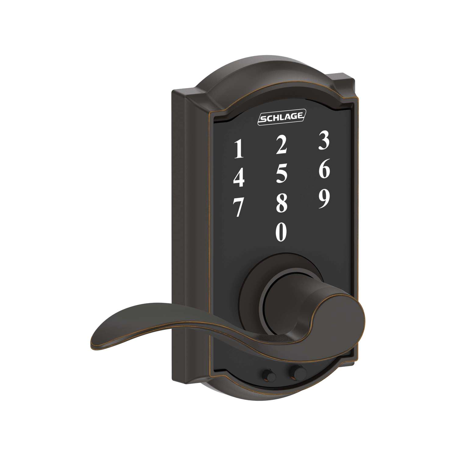 Schlage Satin Nickel Steel Electronic Keypad Entry Lock - Ace Hardware