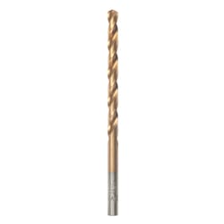 Irwin 3/16 in. X 3-1/2 in. L High Speed Steel Drill Bit Straight Shank 1 pc