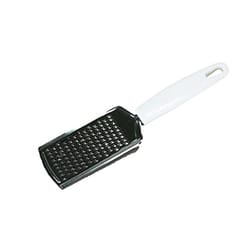 Chef Craft White Plastic/Stainless Steel Grater