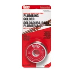 Oatey Safe-Flo 4 oz Lead-Free Plumbing Wire Solder Silver-Bearing 50/50 1 pc