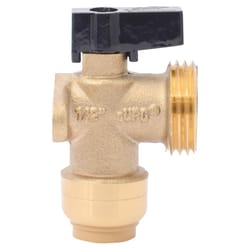 SharkBite 1/2 in. PTC X 3/4 in. MHT Brass Washing Machine Valve