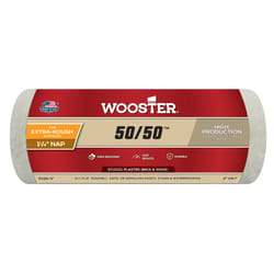 Wooster 50/50 Lambswool Polyester 9 in. W X 1-1/4 in. Paint Roller Cover 1 pk