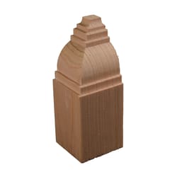 Alexandria Moulding 4-1/2 in. H X 4 in. W X 31 in. L Prefinished Brown Pine Molding