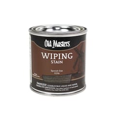 Old Masters Semi-Transparent Spanish Oak Oil-Based Wiping Stain 0.5 pt