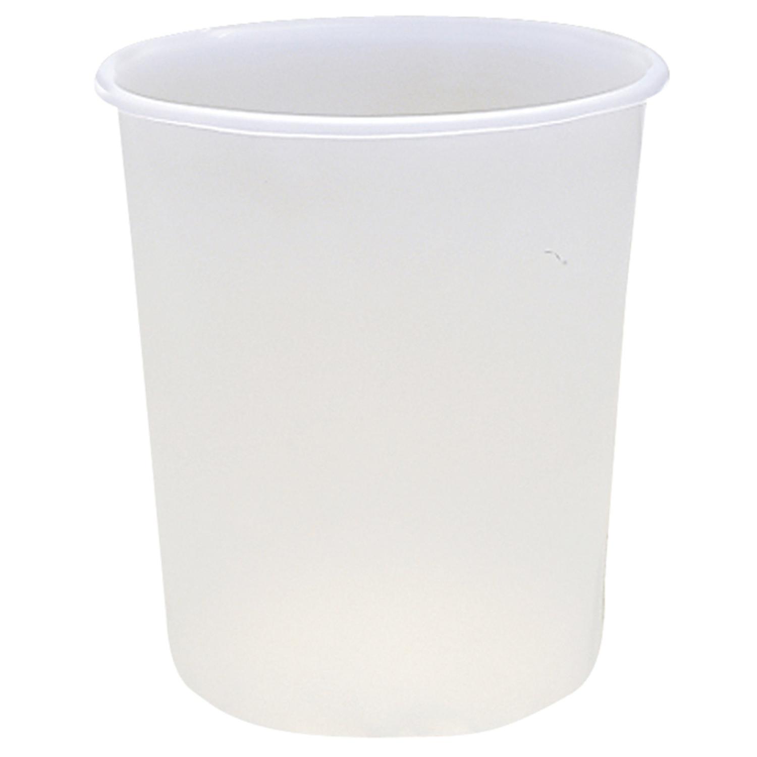 5 gallon clear plastic bucket