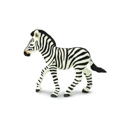 Safari Ltd. Wild Safari Zebra Foal Toy Black/White