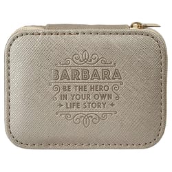 History & Heraldry Barbara Be The Hero In Your Own Life Story Travel Jewellery Box 1 pk
