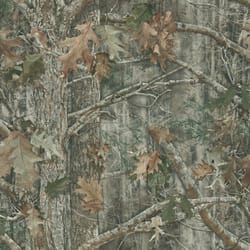 RoomMates 20.5 in. W X 16.5 ft. L Kanati Camo Vinyl Peel and Stick Wallpaper