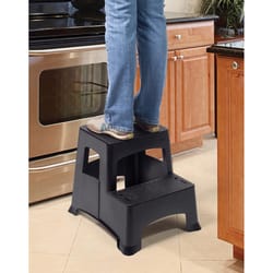 Tricam 16 in. H X 15.75 in. W X 19.25 in. D 325 lb. capacity 2 step Plastic Step Stool