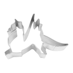 R&M International Corp 4 in. L Dragon Cookie Cutter Silver 1 pc