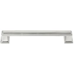 MNG Beacon Hill Bar Cabinet Pull 7-9/16 in. Polished Nickel Silver 1 pk