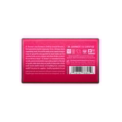Dr. Bronner's Organic Rose Scent Pure-Castile Bar Soap 5 oz