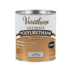 Varathane Ultimate Satin Clear Oil-Based Polyurethane 1 qt