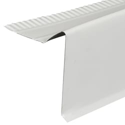 Amerimax 2 in. W X 10 ft. L Aluminum Drip Edge Flashing White