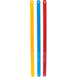 Performance Tool Project Pro 10 in. Carbon Steel Hacksaw Blade Set 12 pk