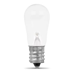 Feit S6 E12 (Candelabra) LED Bulb Soft White 6 Watt Equivalence 2 pk