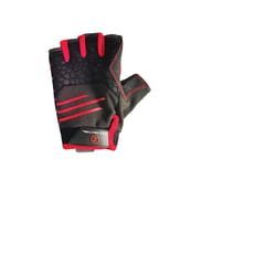 Zero Friction Men's Universal Fit Work Gloves Black/Red One Size Fits Most 1 pair