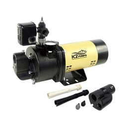 K2 Pumps 1 HP 2 wire 1440 gph Cast Iron Convertible Jet Well Pump